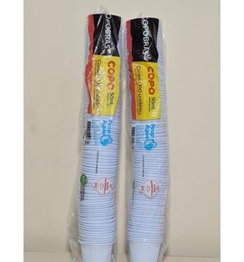 COPO DESCARTÁVEL COPOBRAS TRANSP 50 ML C/ 100UNDS