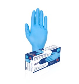 Luva Nitrílica Médica
