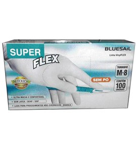 Luva Vinil SUPERFLEX